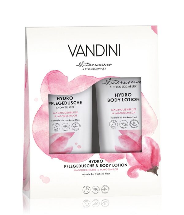 Vandini niisutav komplekt magnooliaõis-mandlipiim