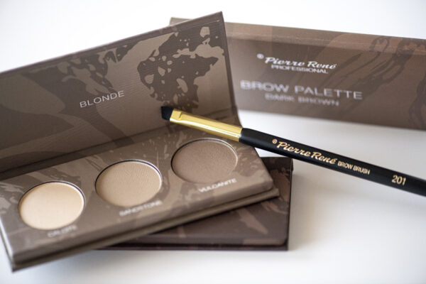 Pierre Rene Brow Palette kulmuvärvide palett 03 "brunette" - Image 6