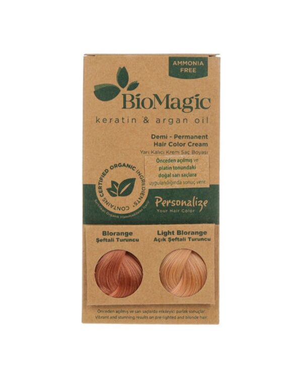 Biomagic Hair Color Cream kreemjas juuksevärv Blorange 60 ml