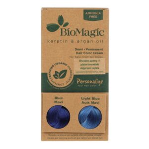 Biomagic Hair Color Cream kreemjas juuksevärv Blue 60 ml