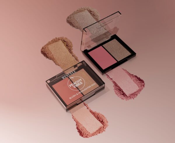 Revuele Peachy Vibes Blush & Highlighter Duo Peachy Vibes - Image 2