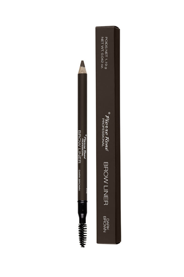 Pierre Rene Brow Liner kulmupliiats harjaga 04 "dark brown" - Image 3