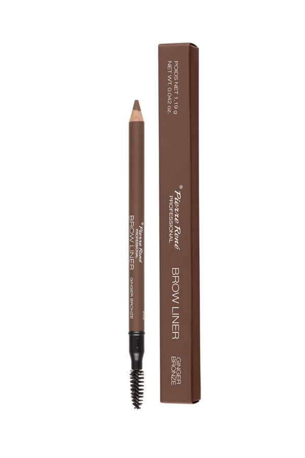 Pierre Rene Brow Liner kulmupliiats harjaga 02 "ginger bronze" - Image 2