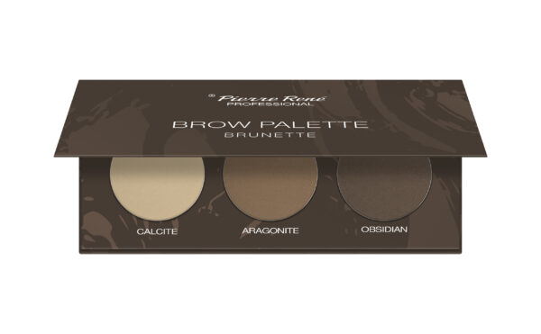 Pierre Rene Brow Palette kulmuvärvide palett 03 "brunette"