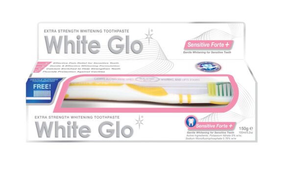 White Glo Sensitive Forte valgendav hambapasta tundlikele hammastele