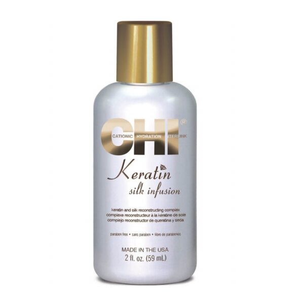 Chi Keratin Silk Infusion seerum kahjustatud juustele 59 ml
