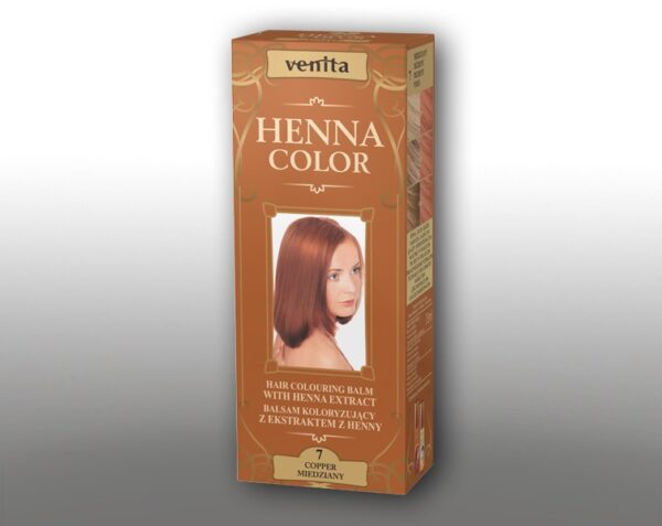 Venita Henna Color tooniv palsam hennaga 7 "copper"