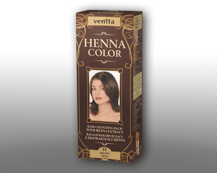 Venita Henna Color tooniv palsam hennaga 15 "brown"