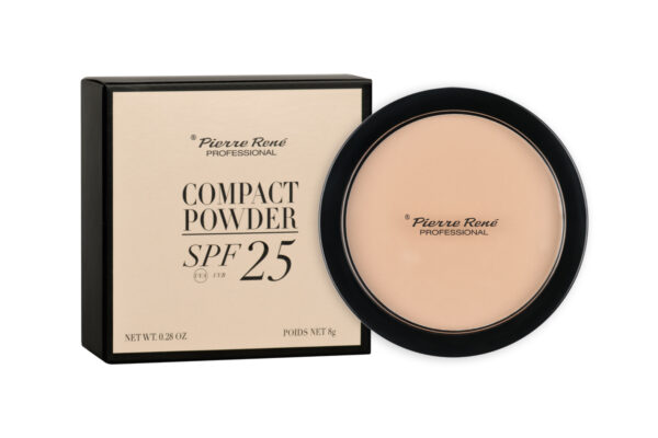 Pierre Rene Compact Powder SPF 25 kompaktpuuder 02 "basic"