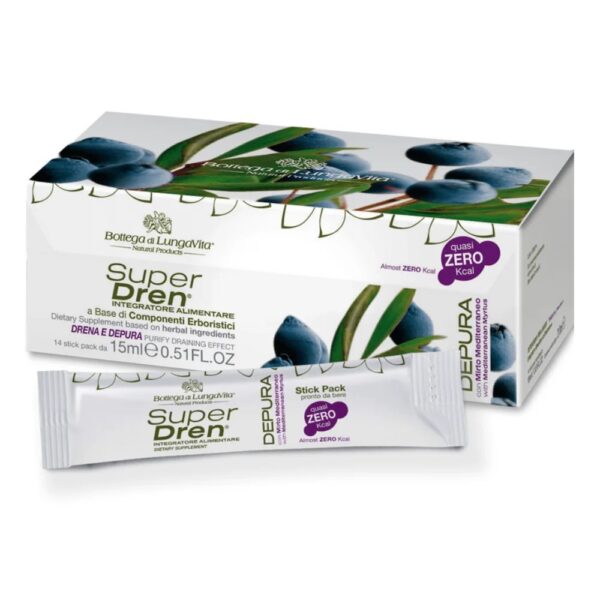 SuperDren Depura Myrtus Zero kcal seedimist soodustava ja liigset vett väljutava toimega