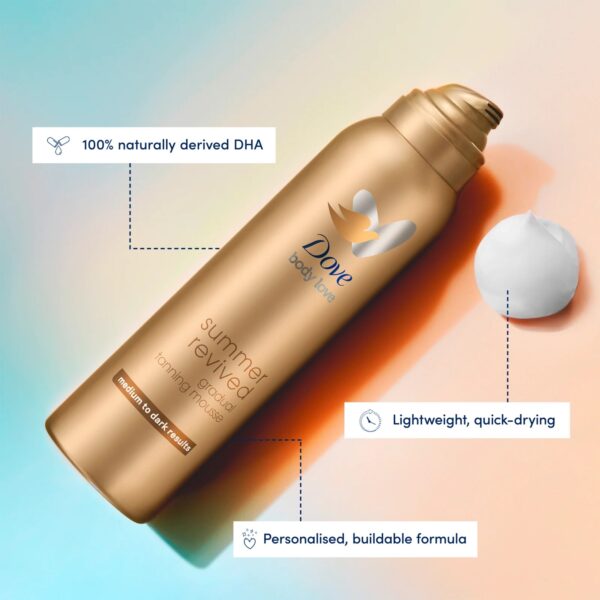 Dove Pruunistav kehavaht Dark 150ml - Image 2