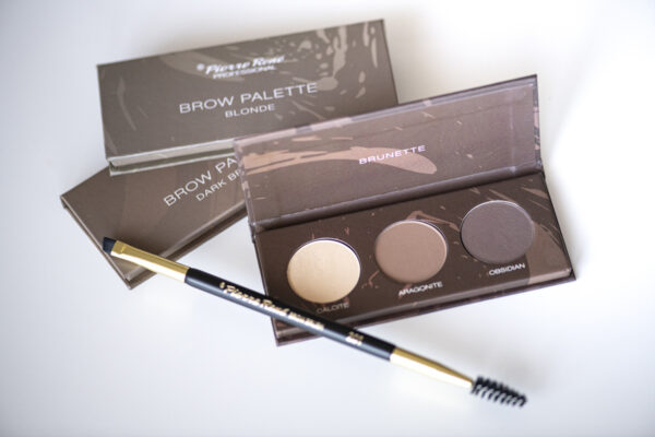 Pierre Rene Brow Palette kulmuvärvide palett 03 "brunette" - Image 5