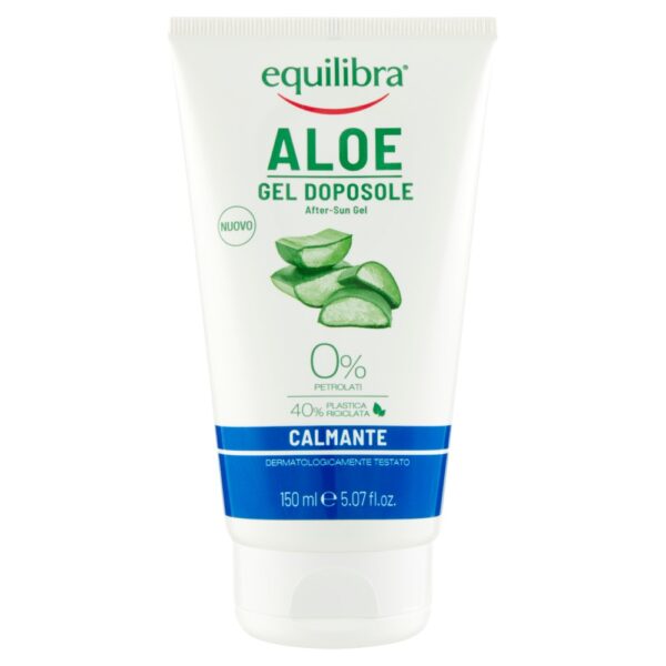 Equilibra Päevitusjärgne geel 40% aaloe ja kurgiekstraktiga 150ml