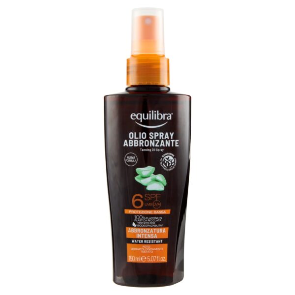 Equilibra Kiirpäevitusõli SPF6 150 ml