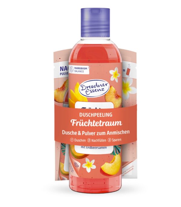 Dresdner Essenz Exotic Fruits Kooriv dušigeel + täitepakend