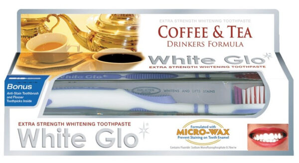 White Glo Coffee & Tea drinkers formula – valgendav hambapasta kohvi ja teejoojatele