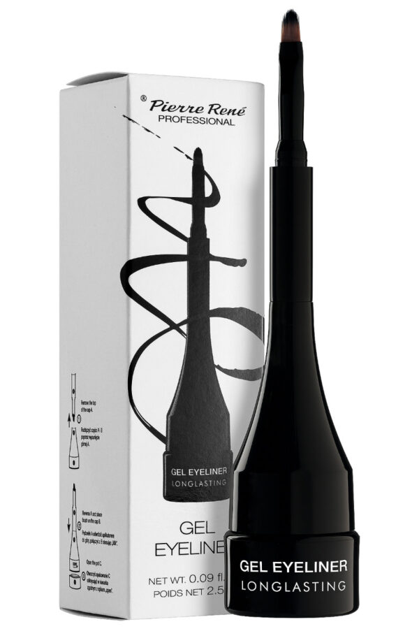 Pierre Rene Geel - silmalainerlainer veekindel 01 "carbon black"