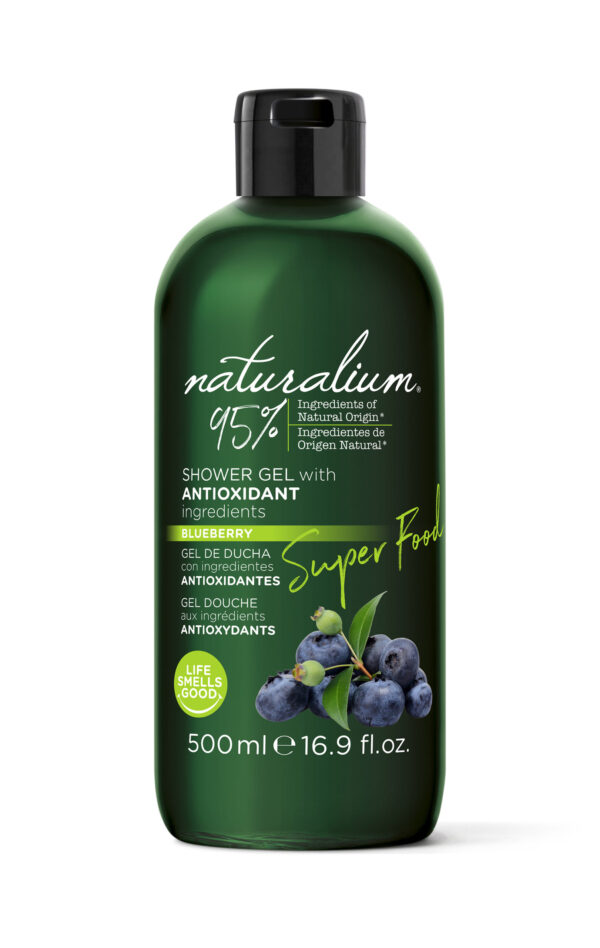 Naturalium Dušigeel Superfood mustikas 500ml