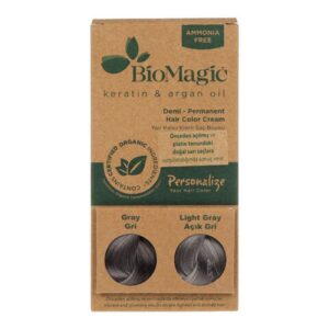 Biomagic Hair Color Cream kreemjas juuksevärv Gray 60 ml