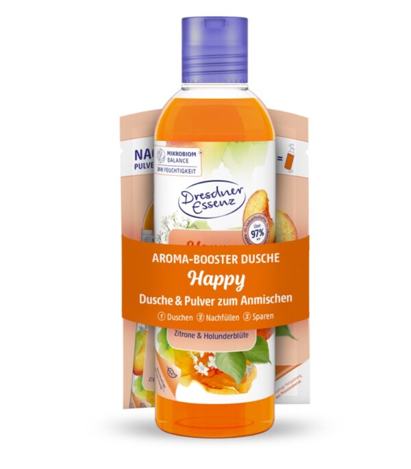 Dresdner Essenz Happy Dušigeel Õnnelik +  täitepakend