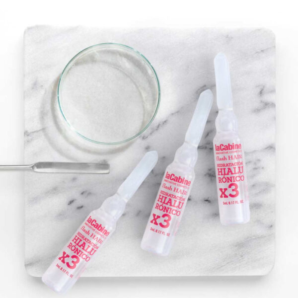 LaCabine Flash Hair Moisturizing hyaluron ampullid 7x5ml - Image 2