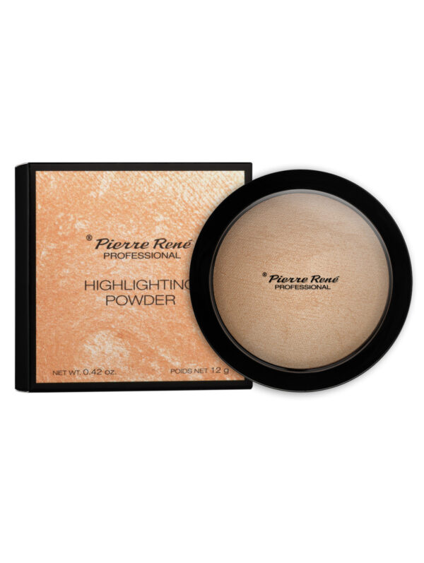 Pierre Rene Highlighting Powder särapuuder 01 "glazy look" - Image 2