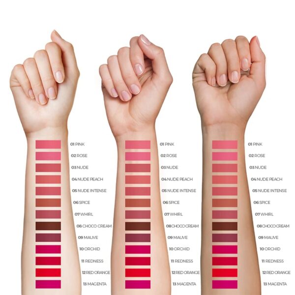 Jvone Milano Huulepulk hydra lips creamylipstick 04 nude peach 4 gr - Image 4