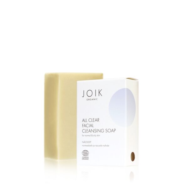 Joik Organic All Clear näoseep normaalsele/rasusele nahale