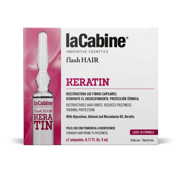 LaCabine Flash Hair Keratin ampullid  7x5ml