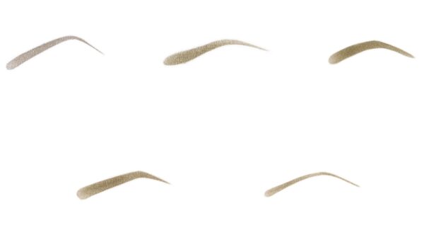 Artdeco Eye Brow Stencils kulmušabloonid pintsliga 28202 - Image 3