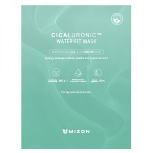 Mizon Cicaluronic Water Fit Mask näomask aasia vesinaba ja hüaluroonhappega 24g