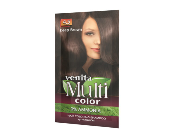 Venita Multi color tooniv šampoon Deep Brown 4.5