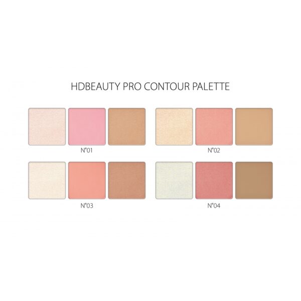 Revers HD Beauty Pro kontuurimispalett 01 - Image 2