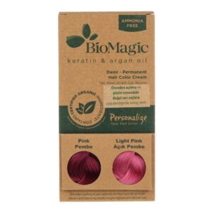 Biomagic Hair Color Cream kreemjas juuksevärv Pink 60 ml