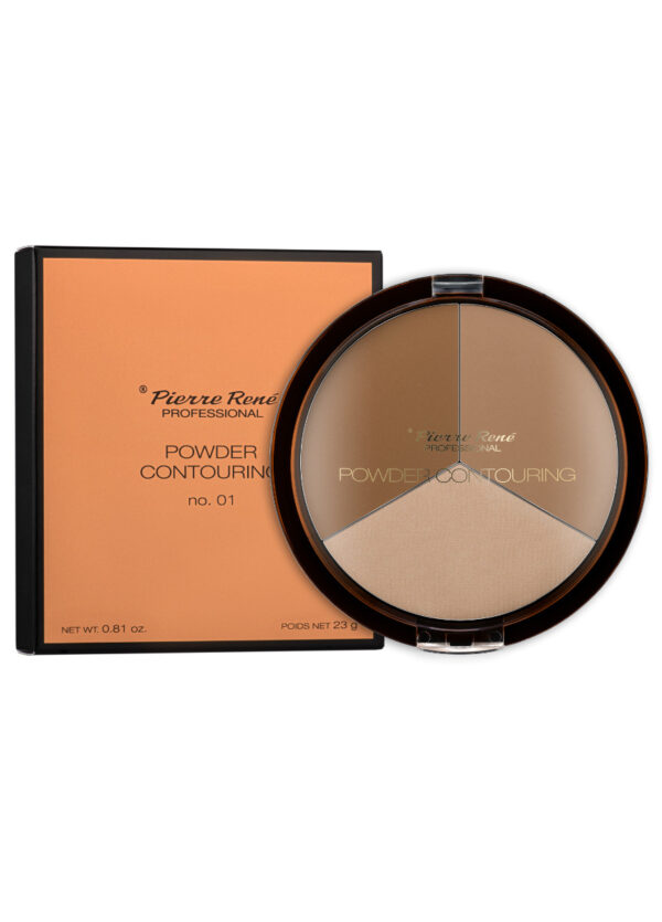 Pierre Rene Powder Contouring kontuurimispalett 01 - Image 2