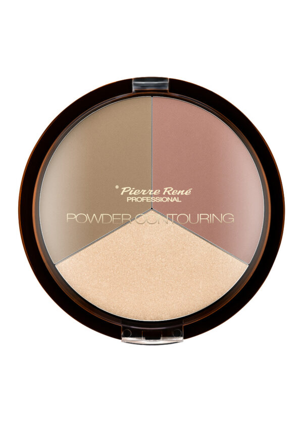 Pierre Rene Powder Contouring kontuurimispalett 02