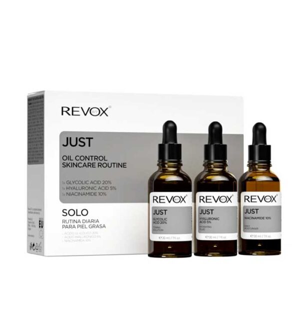 Revox Just Oil Control komplekt rasusele nahale