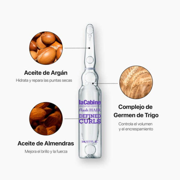 LaCabine Flash Hair Defined curls ampullid   7x5ml - Image 2
