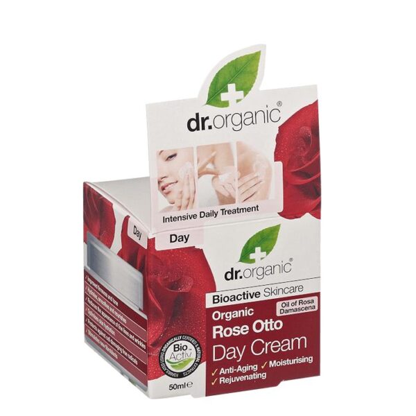 Dr.Organic Roosi päevakreem - Image 2