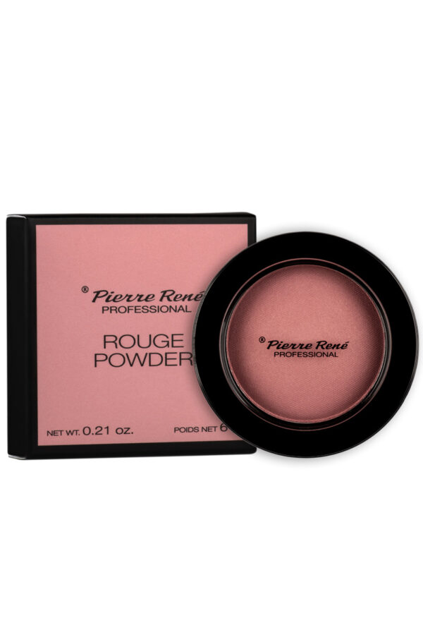 Pierre Rene Rouge powder põsepuna 02 "pink fog" - Image 4