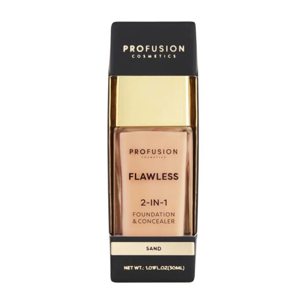 Profusion Flawless 2in1 jumestuskreem ja peitekreem "sand" - Image 3