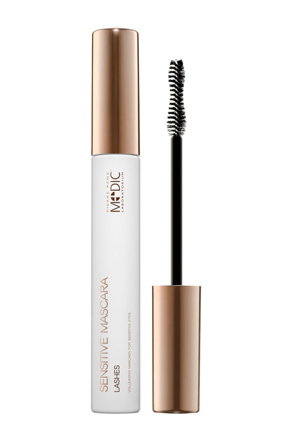 Pierre Rene Sensitive Mascara hooldav ripsetušš must