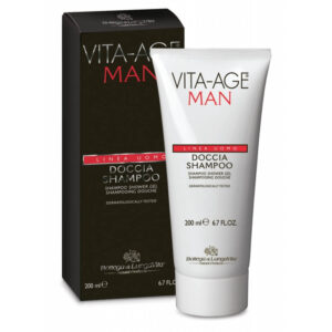 Vita-Age Man värskendav kaks-ühes šampoon ja dušigeel 200ml