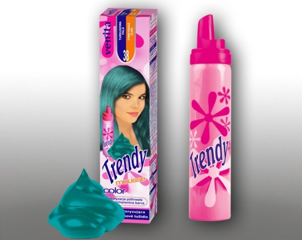 Venita Trendy värviv juuksevaht 38 "turquise wave"