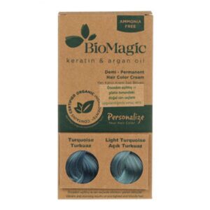 Biomagic Hair Color Cream kreemjas juuksevärv Turquoise 60 ml