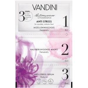 Vandini 3-astmeline anti-stress näohooldus tundlikule ja ärritunud nahale