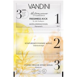 Vandini 3-astmeline värskendav näohooldus kõikidele nahatüüpidele