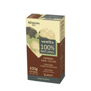 Venita 100% Natural Herbal henna pulber 4.0 "brown"