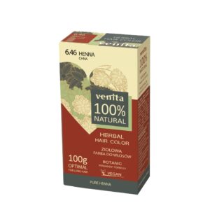 Venita 100% Natural Herbal henna pulber 6.46 "henna"