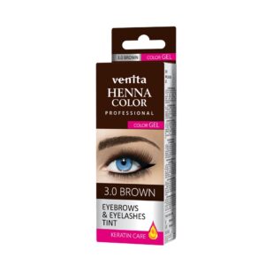 Venita Henna Color Gel kulmuvärv keratiiniga 3.0 pruun